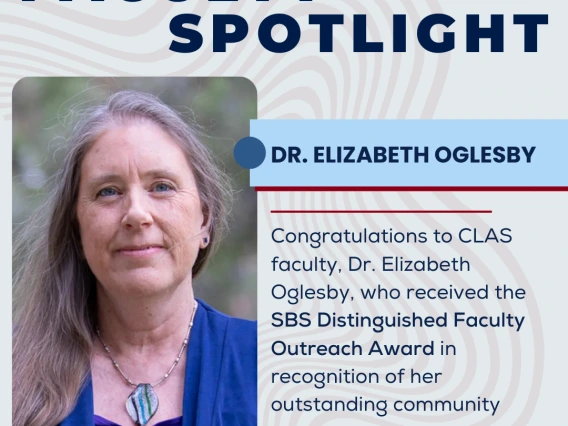 Faculty Spotlight| Dr. Elizabeth Oglesby
