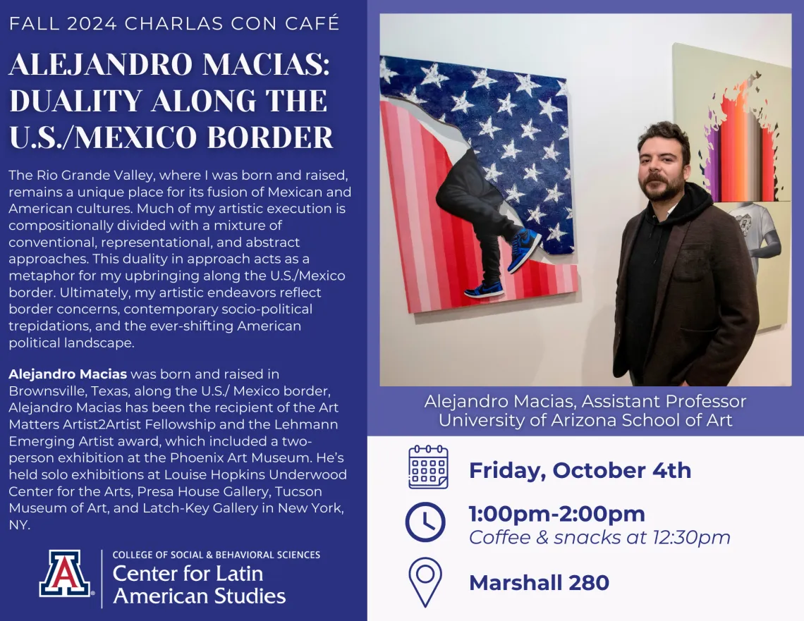 Alejandro Macias: Duality along the U.S./Mexico Border flyer