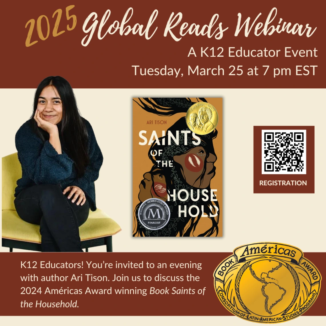 2025 Americas Award Global Reads Webinar on March 25