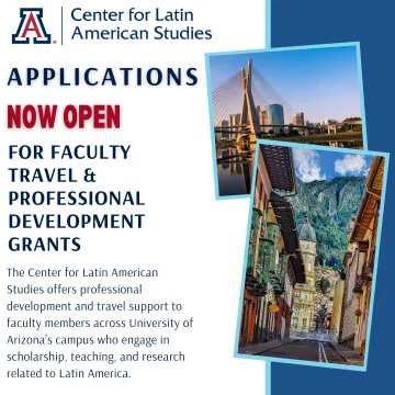 Applications now open for faculty travel & professional development grants