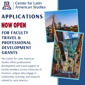 Applications now open for faculty travel & professional development grants