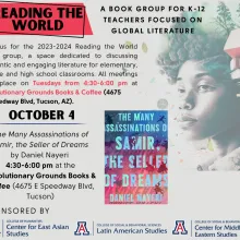 Flyer for October Reading the World Book Group