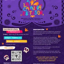 La Calavera es: Tu Son flyer in Spanish