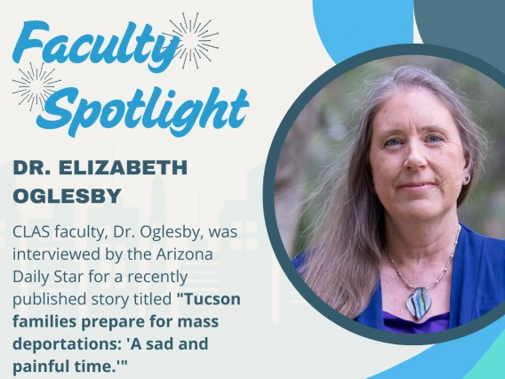 Faculty Spotlight Dr. Elizabeth Oglesby