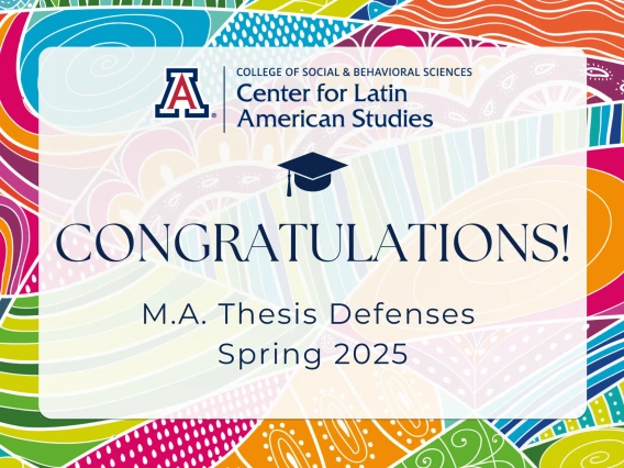 M.A. Thesis Defenses  Spring 2025