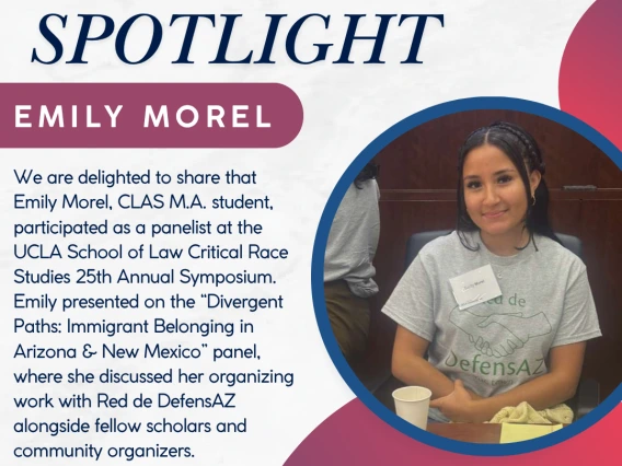 Student Spotlight: Emily Morel 