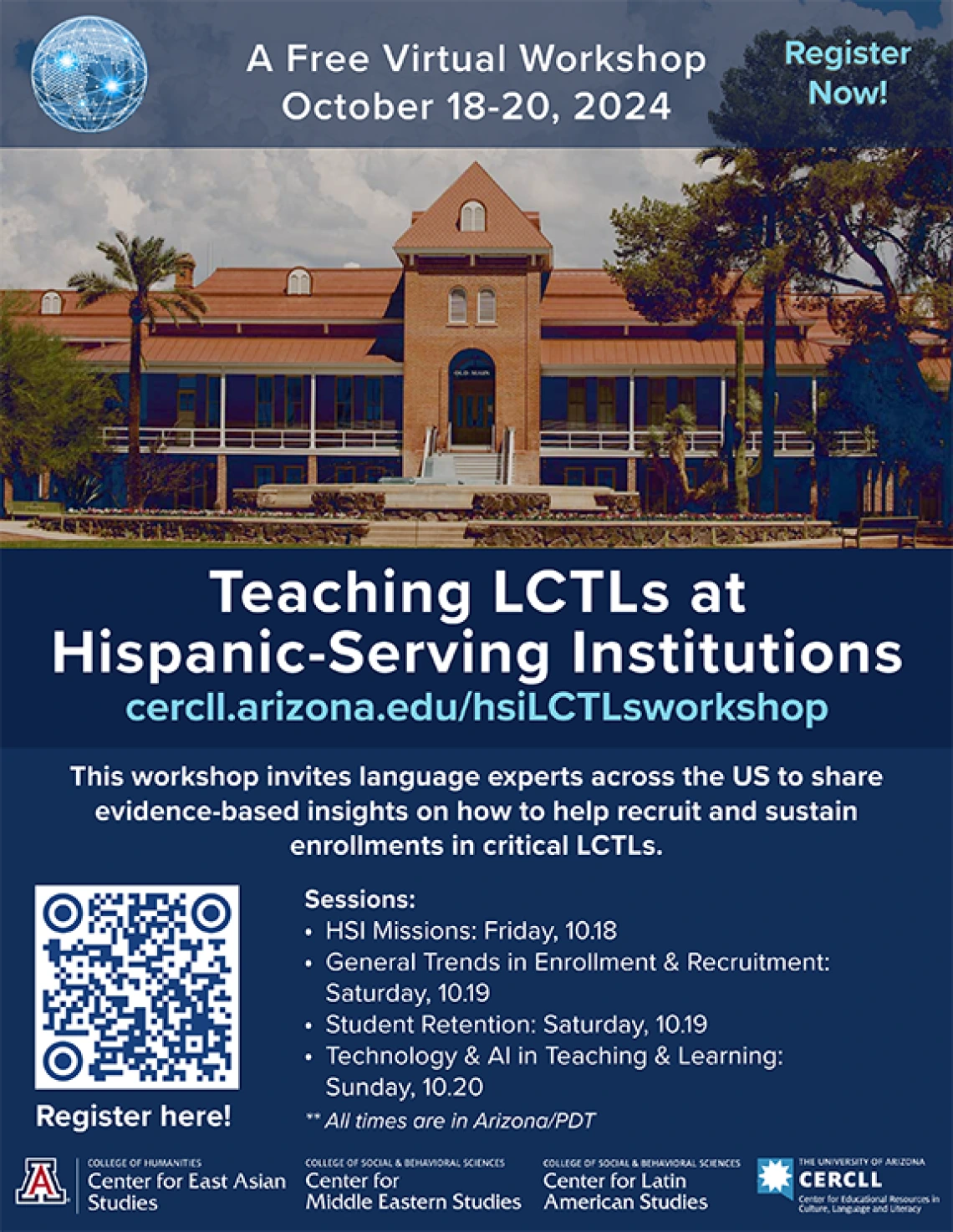 Virtual Workshop: Teaching LCTLs at Hispanic-Serving Institutions