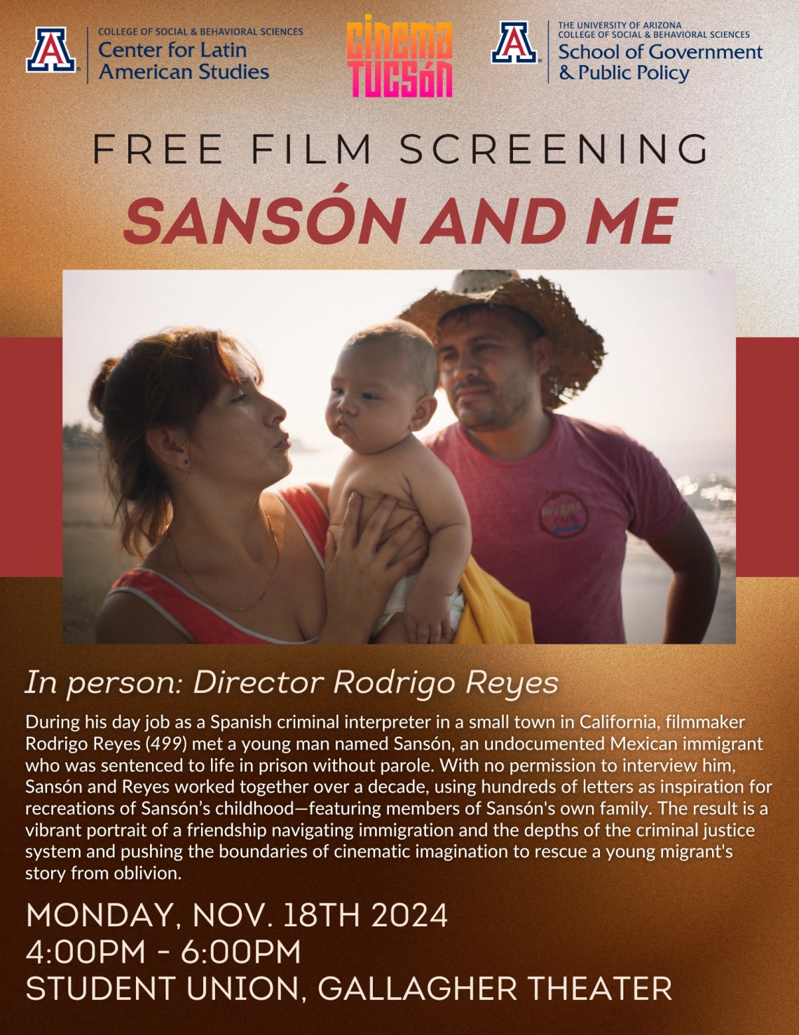 Sanson and Me flyer